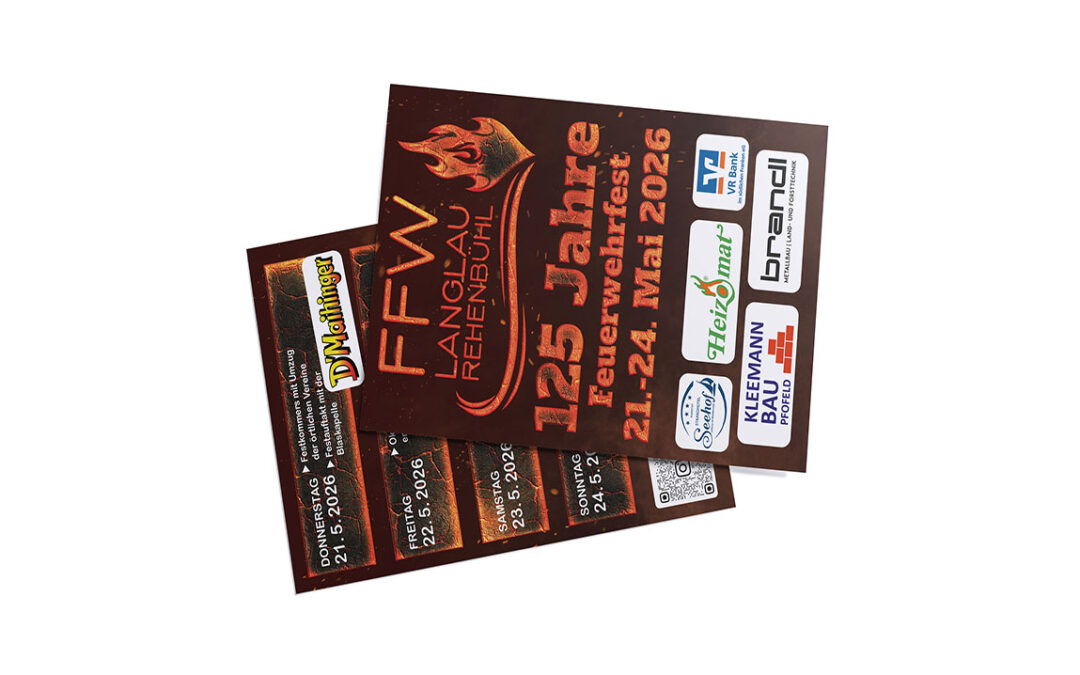 Flyer FFW Langlau